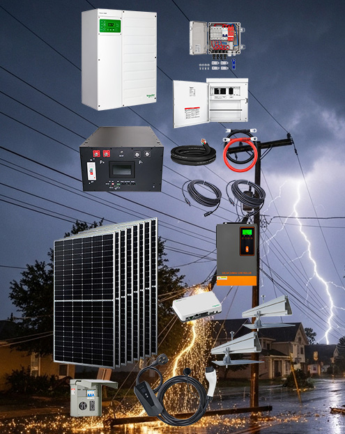 Battery Backup EV Charging